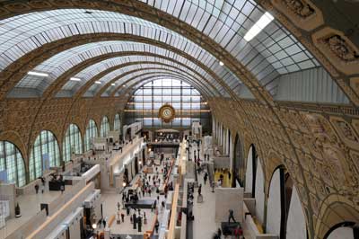 visite le musee d'Orsay à Paris